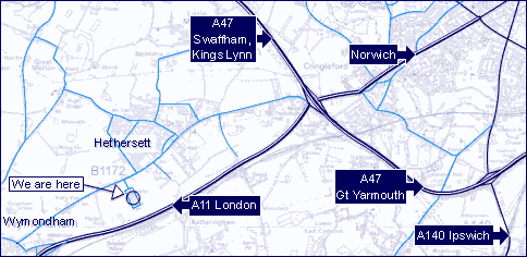 Map showing location of C4 Multimedia
